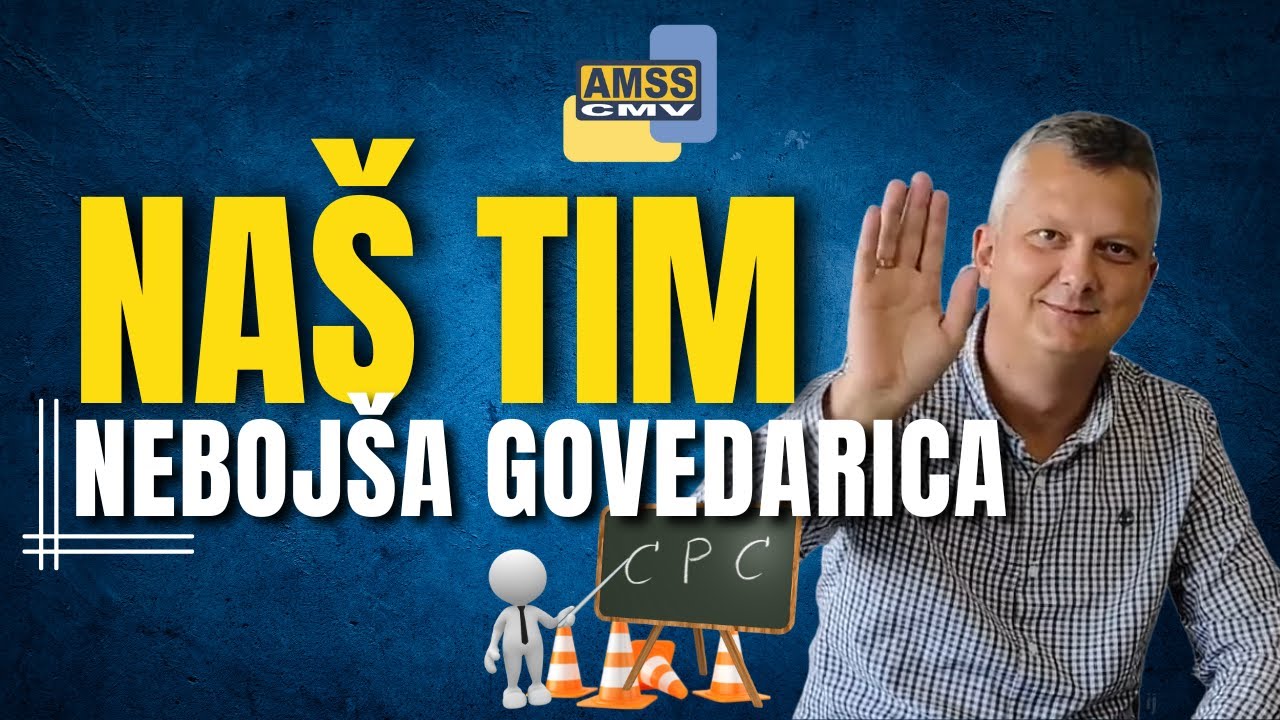 Naš tim - Nebojša Govedarica