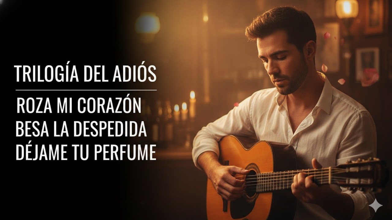 Mix Boleros Románticos en Español (Video Largo) | Canciones de Amor y Despedida | Trilogía del Adiós