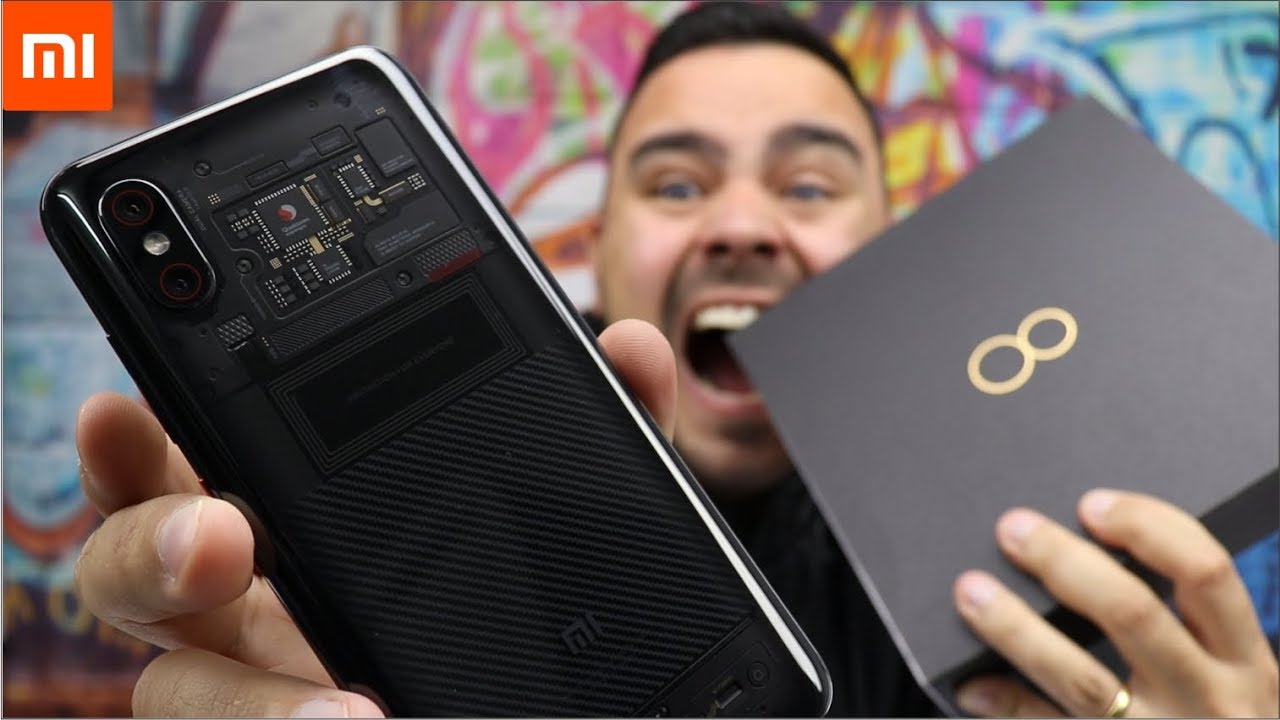 O MAIS TOP XIAOMI MI 8 DO ANO - EXPLORER EDITION - ISSO TÁ LINDO DEMAIS!