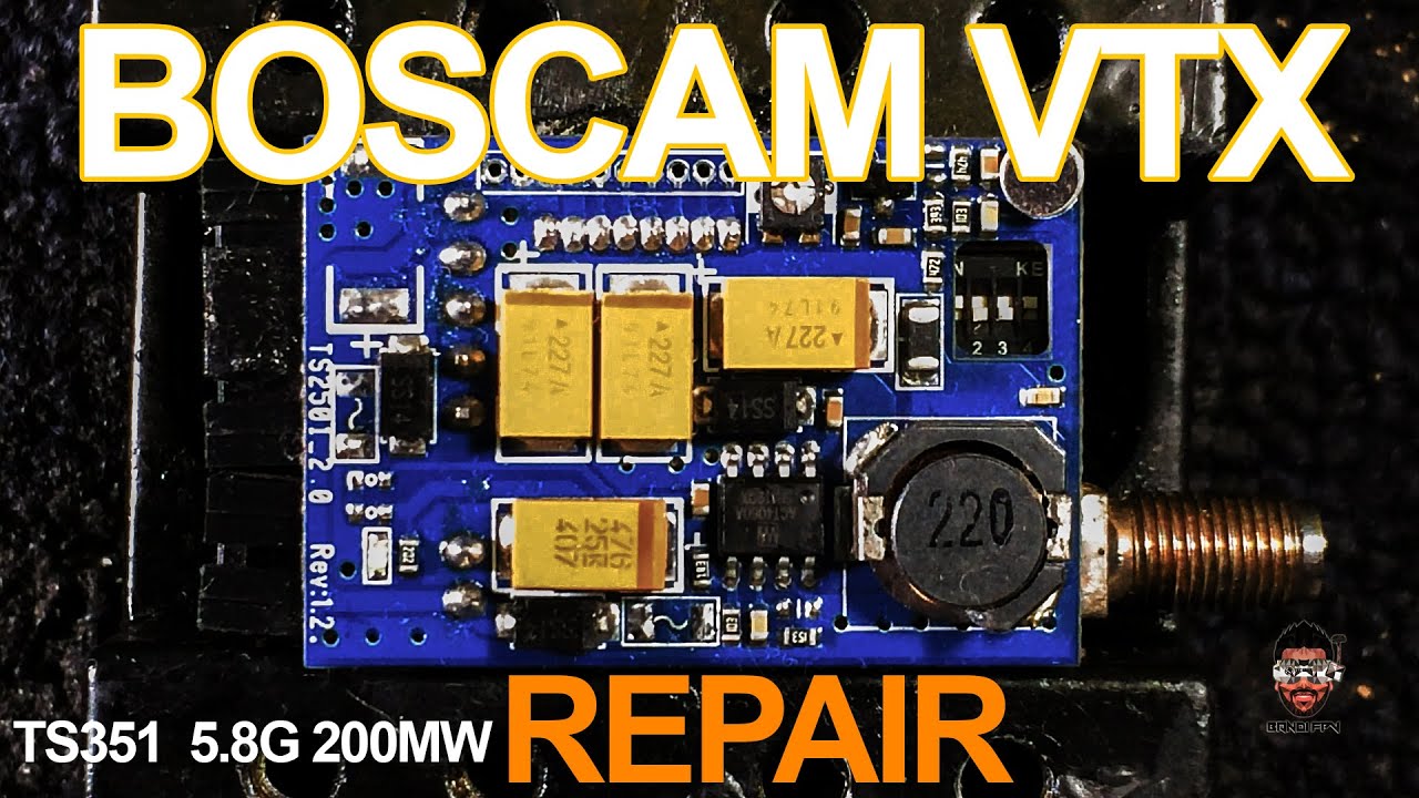 BOSCAM TS351 VTX REPAIR | BANDI FPV