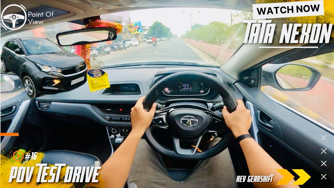 TATA NEXON POV DRIVE #16 | TATA NEXON 2023 | REV GEARSHIFT #tata #nexon #tatanexon #suv #sound #car