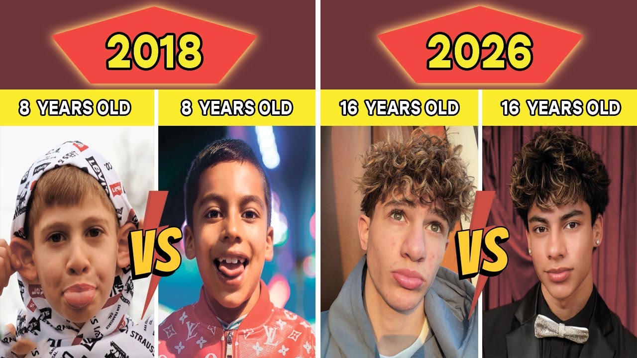 Nidal Wonder Vs King Ferran Transformation From 1 To 16 Years Old