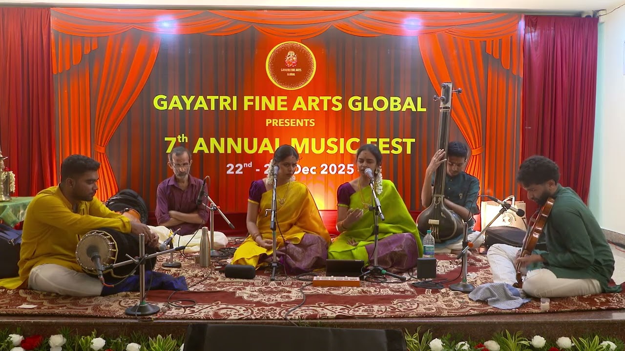 GFA Global 7th Annual Fest - Day 5 - Concert #43 - Vid. Anahita & Vid. Apoorva
