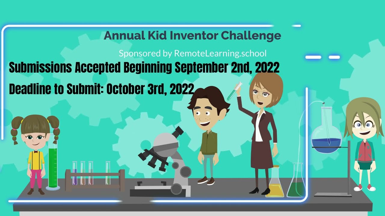 Kids Inventor Challenge Summer/Fall 2022