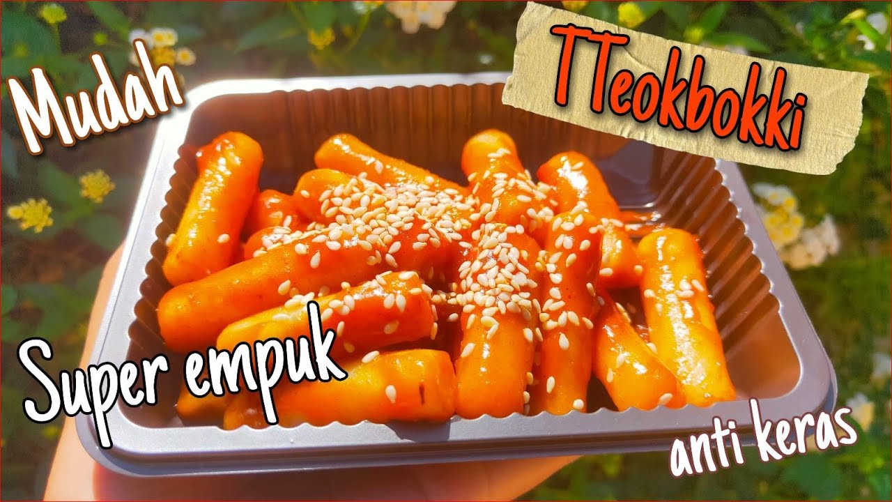 Cara membuat Tteokbokki super mudah dan anti gagal