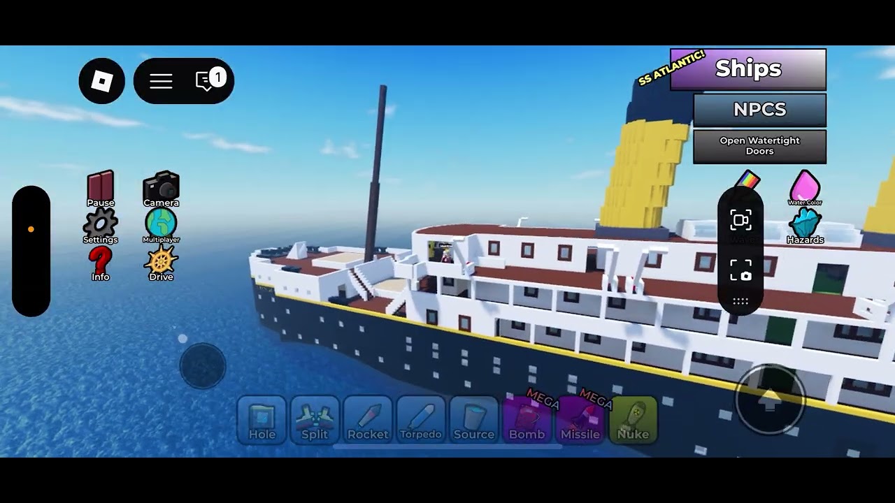 Sinking Of Empress of Robloxia II ( Reliving a Nightmare)