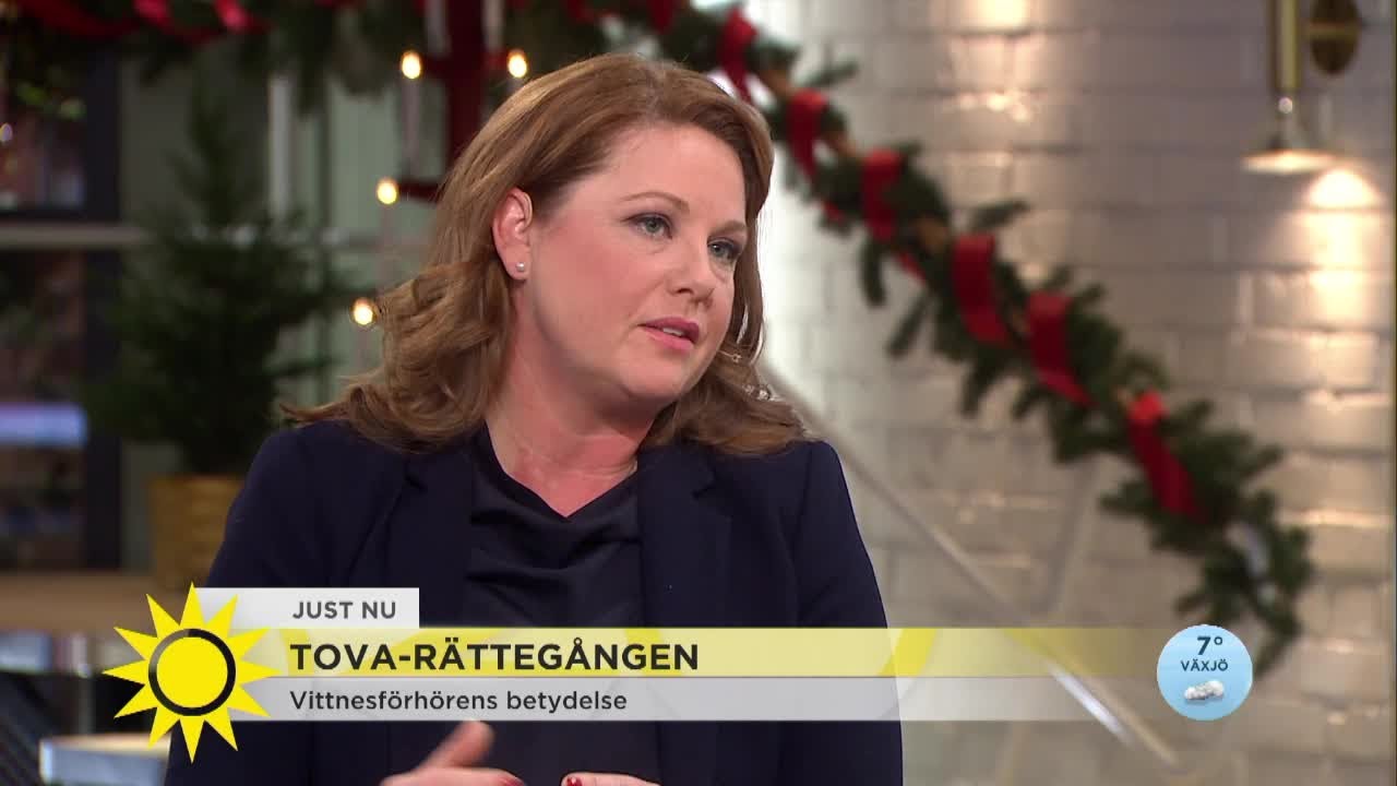 Därför är Tovarättegången ett indicier-mål - Nyhetsmorgon (TV4)