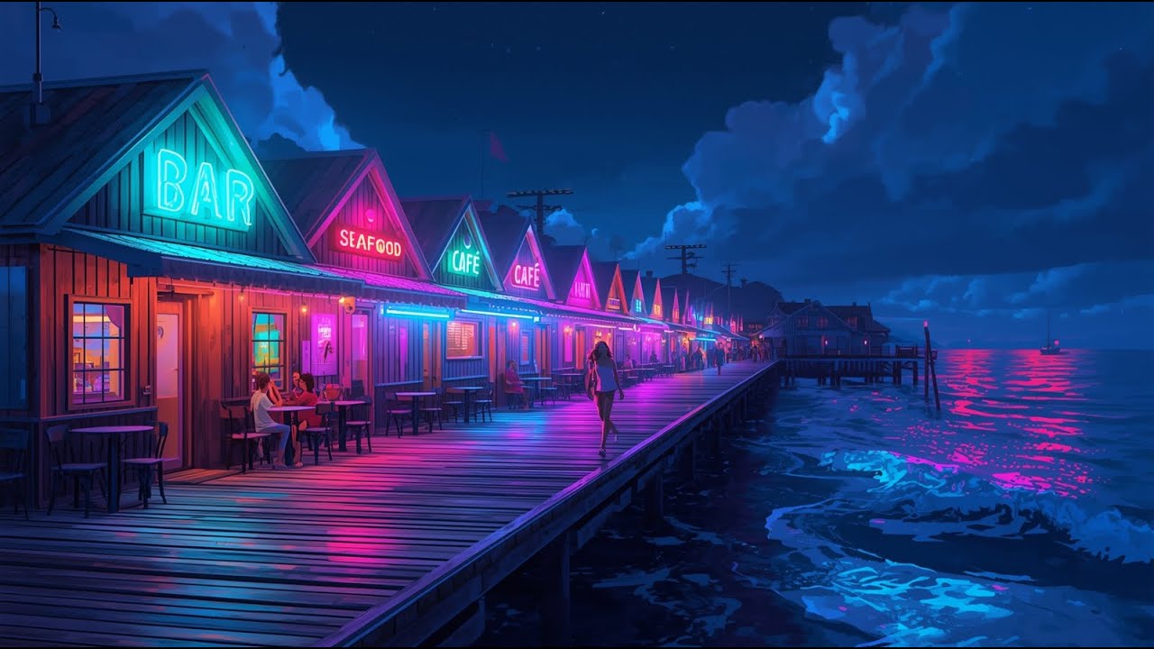 Harbor Waves Lofi ✨ Chill Beats for Study & Sleep