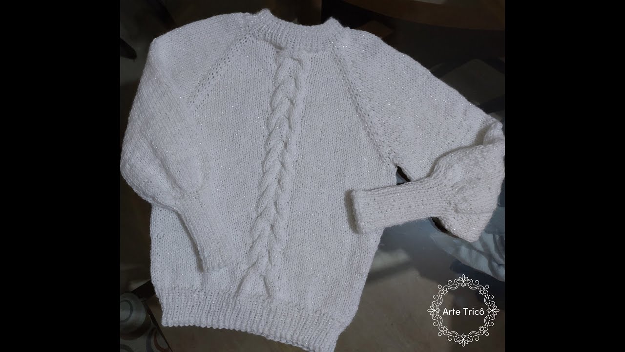 Suéter Crystal- Topdown  com raglans