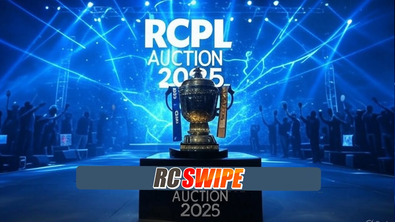 🏏 Bidding Wars & Dream Teams - 🔥 IPL Auction Live in Real Cricket Swipe | New team is here