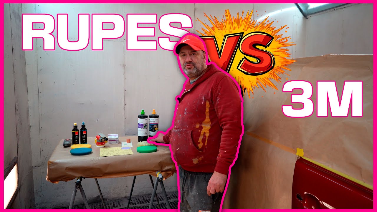 RUPES VS. 3M | Která leštící pasta je lepší ?!