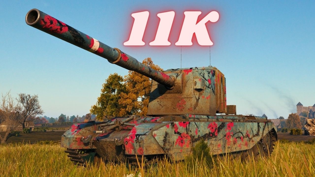 FV4005 Stage II  11K Damage  & 2x FV4005 Stage II World of Tanks #wot