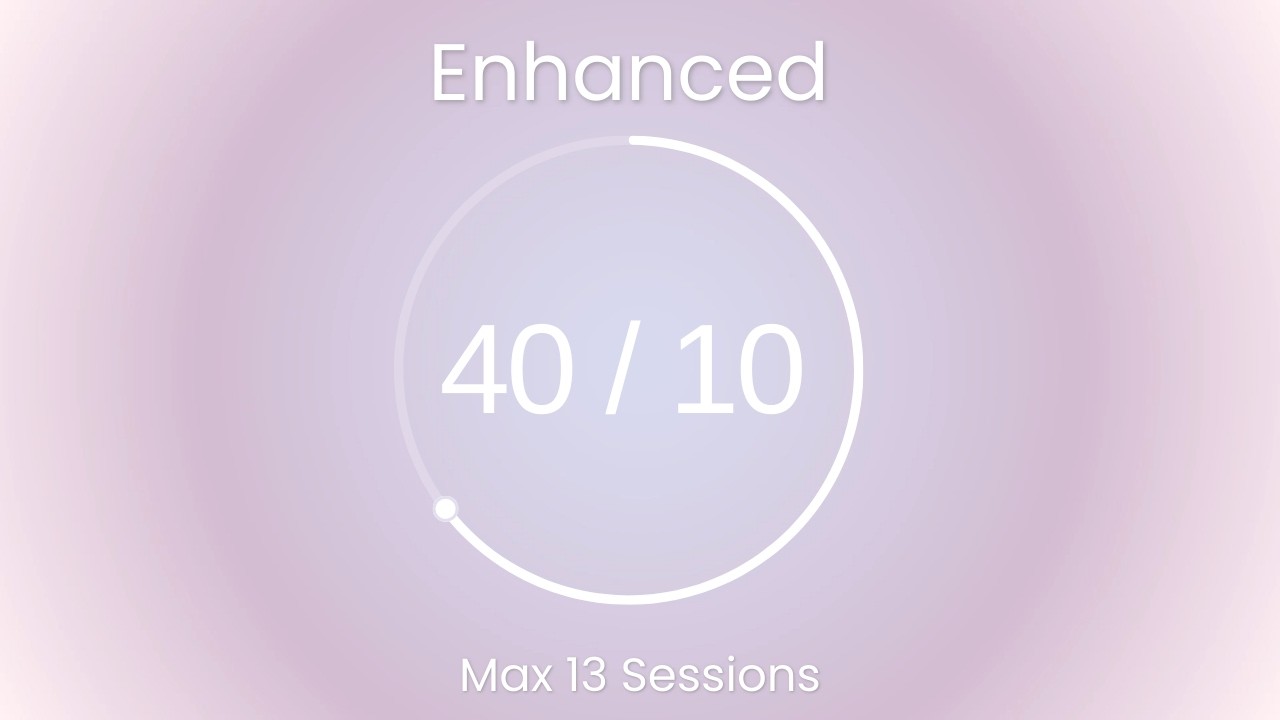 Enhanced Focus Pomodoro 40/10 | Soft Lavender Dream Whisper 💜 13 Sessions | #E6E6FA #D8BFD8 #F8F8FF