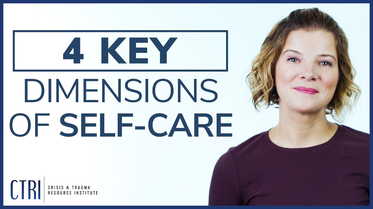 4 Key Dimensions of Self-Care (2020)