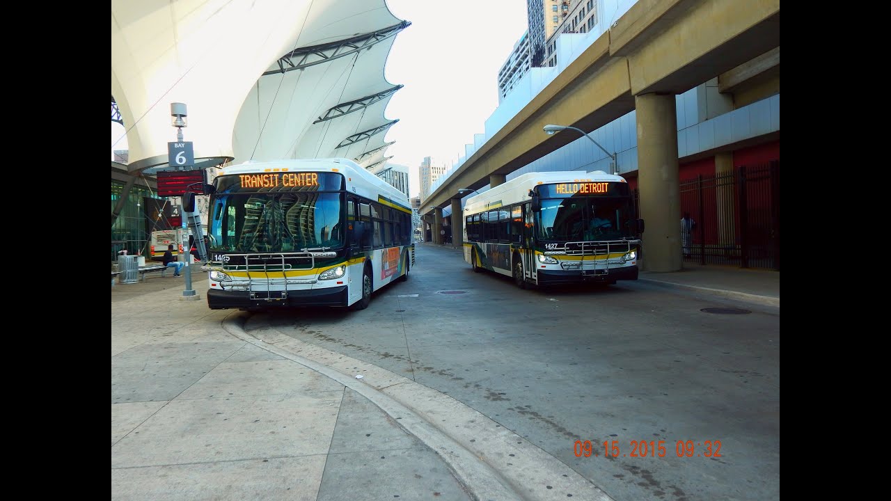 Bus Observations of Detroit, Michigan (September 2015) - Part 1/2