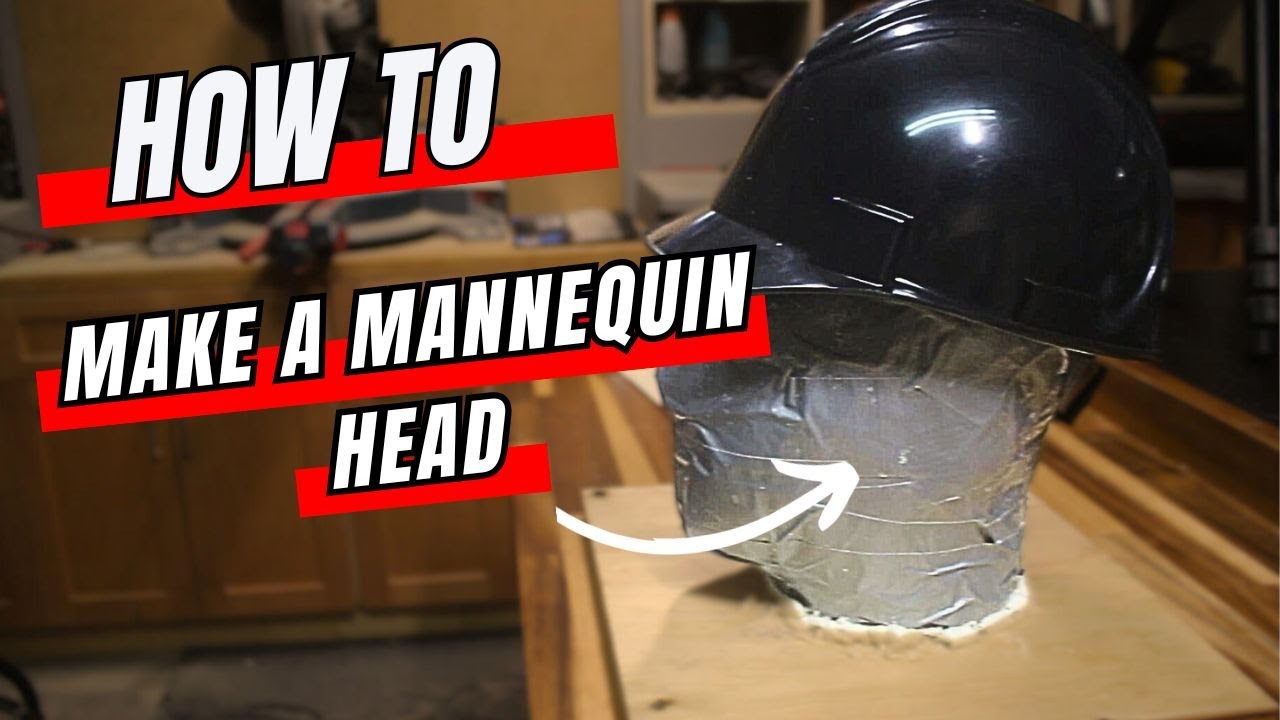 Creating an EPIC DIY Mannequin Head For props and cosplay!