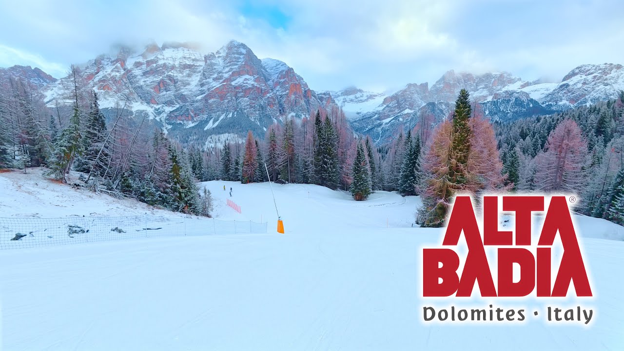 Skiing 🟦⛷️ Alta Badia Blue (Piste 9A + 11) | Pralongià ➝ San Cassiano | 📏 5.8 km ⬇️ ~620 m 