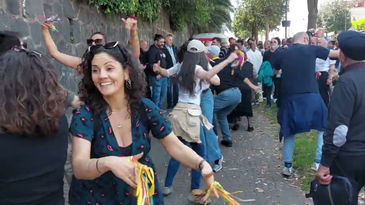 Tammurriata agro nocerino-sarnese in occasione della Madonna dell'Arco. Sant'Anastasia (NA) 21.04.25