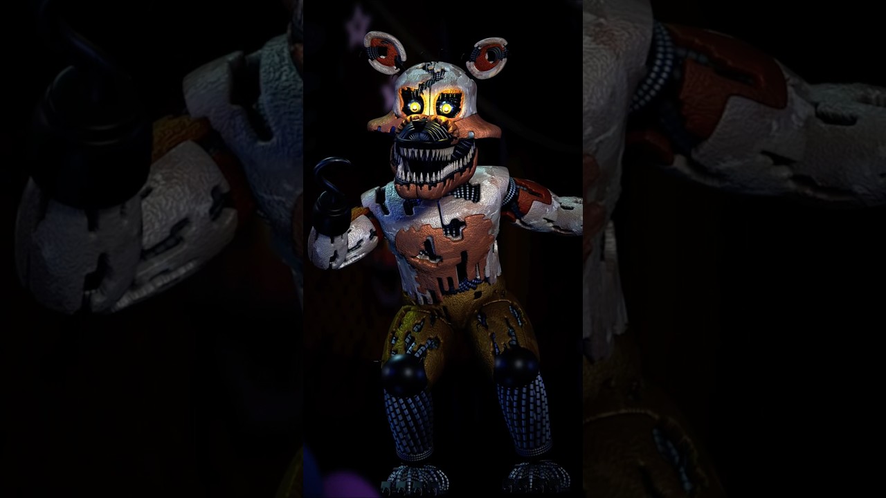 Funtime Nightmare Animatronics - FNaF4 Redesign (Part 1) 