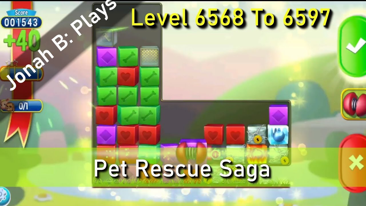 Pet Rescue Saga Level 6568 To 6597
