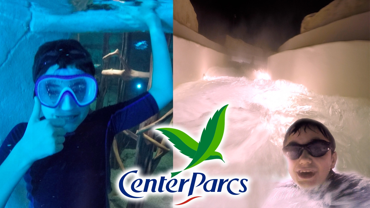 VLOG - TOBOGGAN GÉANT RIVIÈRE SAUVAGE & PISCINE CENOTE POOL - PARC AQUATIQUE CENTER PARCS 💦