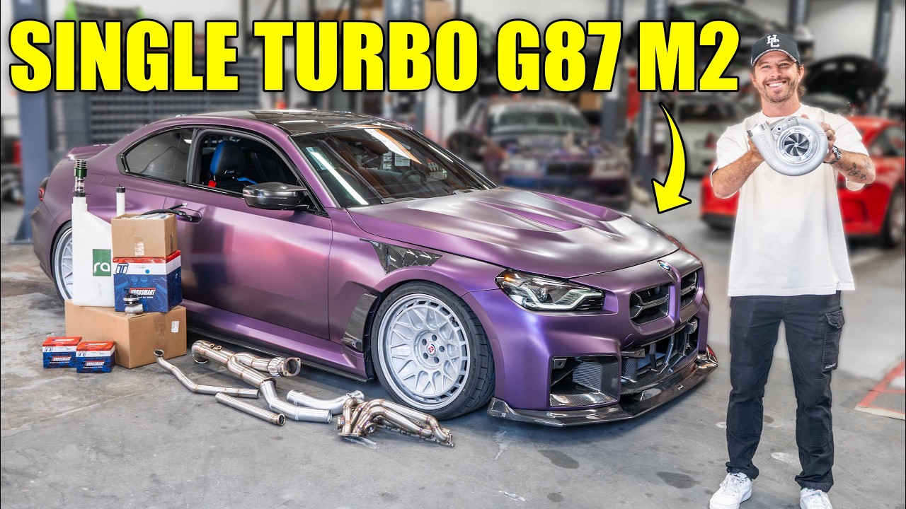 Building a Single Turbo G87 M2!