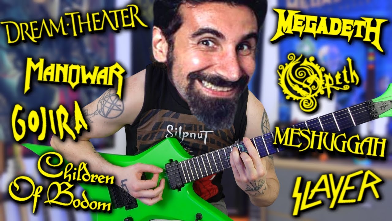 CHOP SUEY (SOAD) In The Style Of 20 Iconic METAL Bands