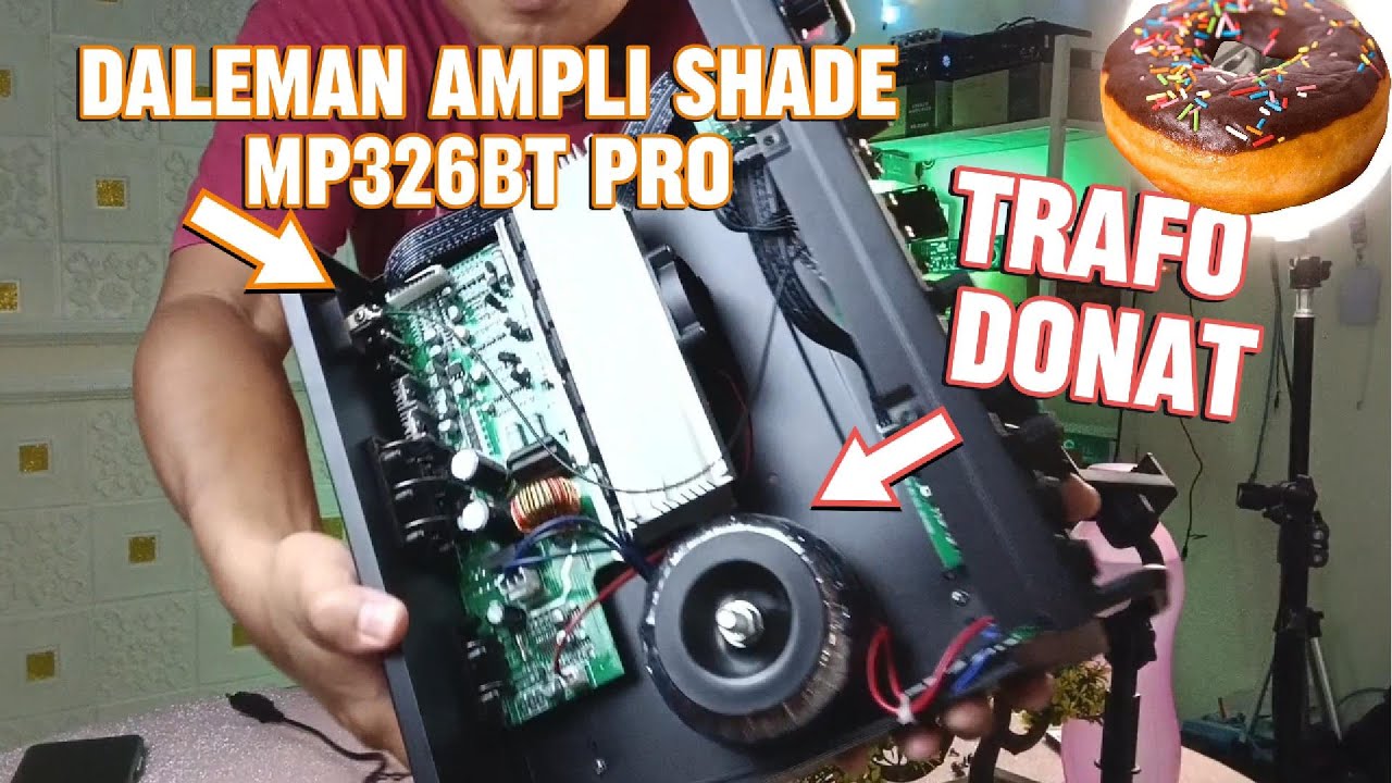 Review daleman amplifier shade AV MP 326BT pro