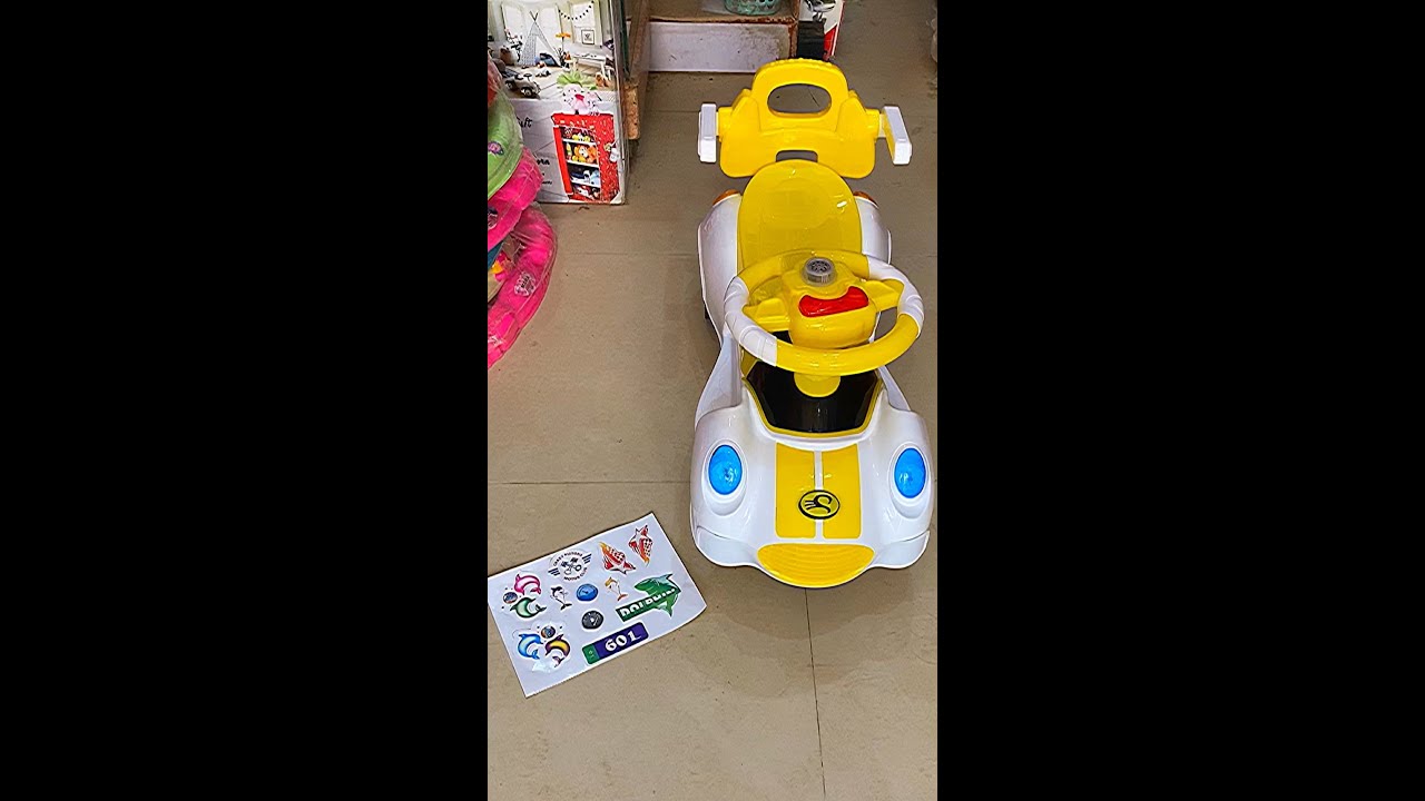 Installing Stickers Dolphin Toy Car | Nka37 Extra Dolphin Car