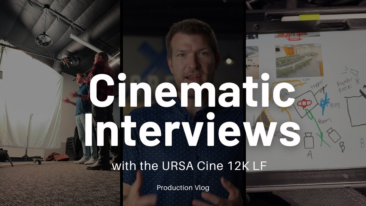 Filming Cinematic Church Interviews with the URSA Cine 12K LF