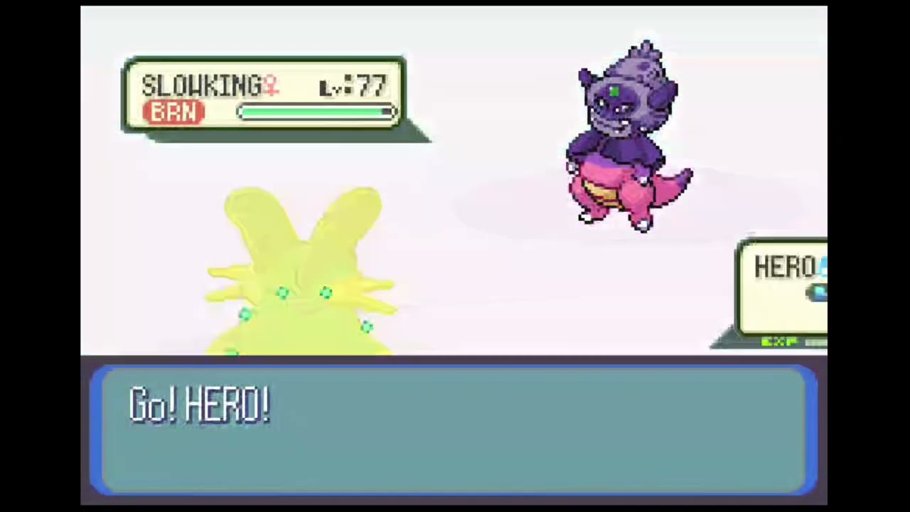 Pokémon Royal Sapphire HC nuzlocke. Elite Four Phoebe 