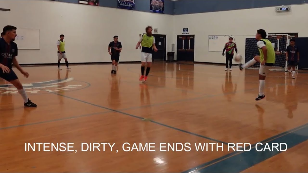 INTENSE DIRTY SOCCER MATCH (ends badley)