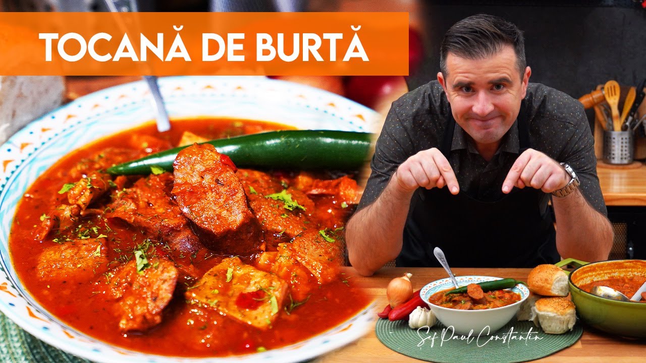 🥘 N-am mâncat așa ceva niciodată: Tocană de burtă cu afumătură și cârnați! 🍲 Șef Paul Constantin