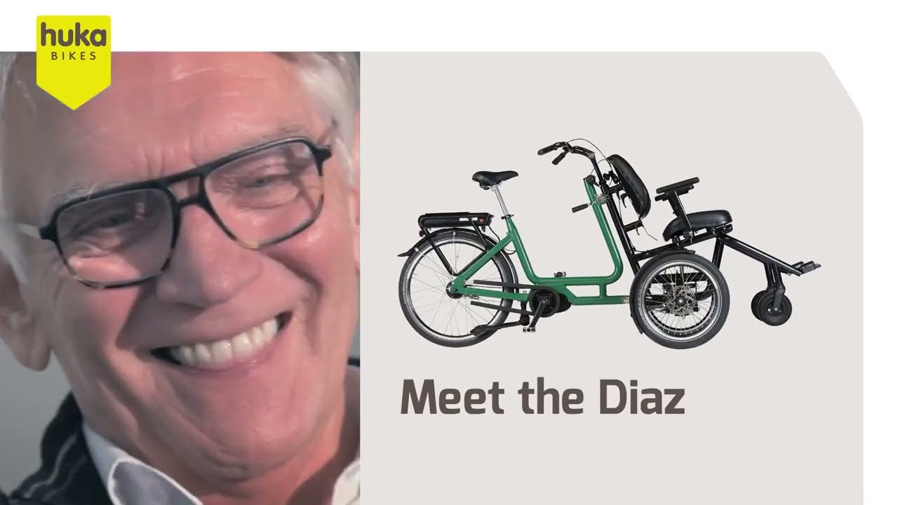 Huka | Instructievideo | Rolstoelfiets Diaz