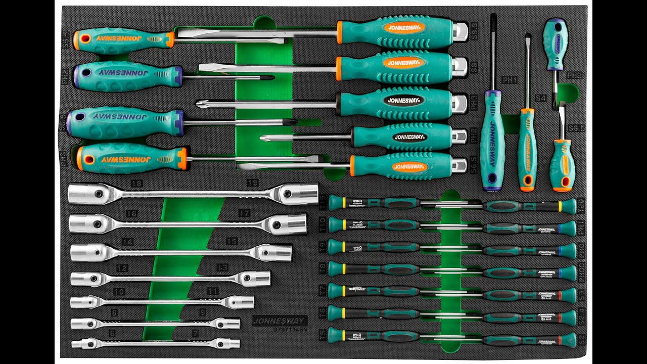 Наборы инструмента JONNESWAY W60246139SV, S04H45121SV, D737134SV, P82714SV.Лучший инструмент в гараж
