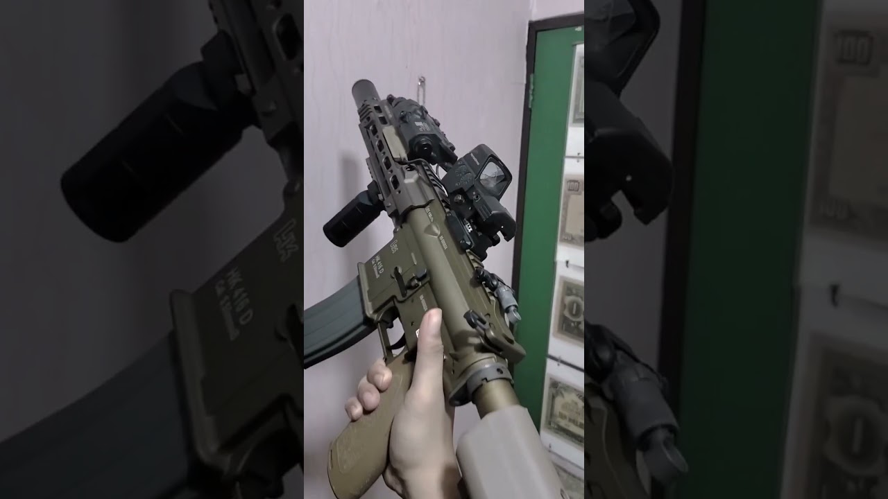 HK416 the best Assault Rifle in the World?#germany#gunfacts  #modernweapons#militaryweapons