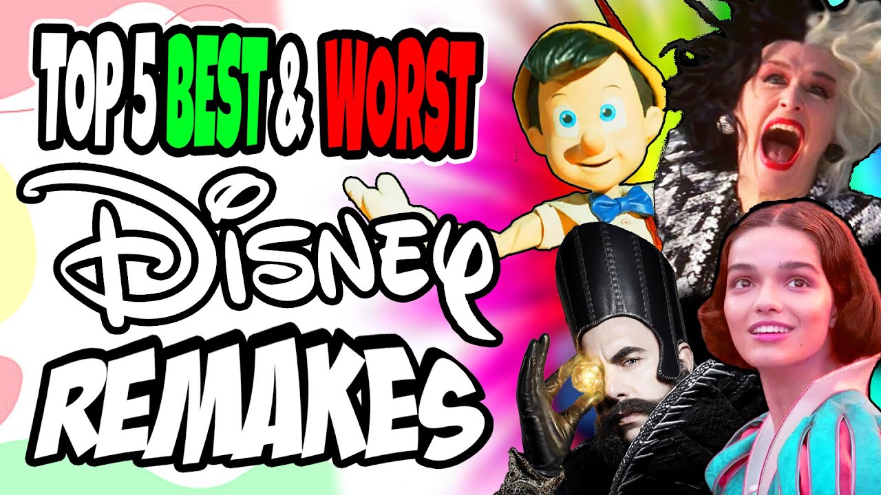 Jambareeqi's Top 5 Best & Worst DISNEY REMAKES!