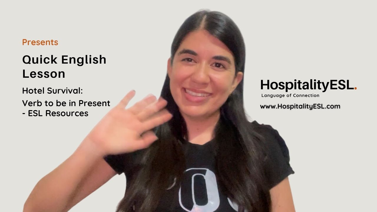 Unit1️⃣Greetings & To Be | Verb “To Be” in Present Simple | Hotel English Made Easy