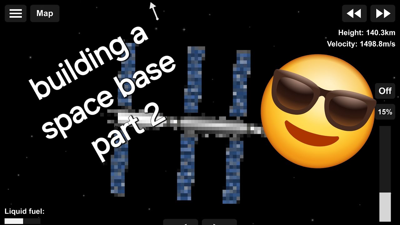 building a base in space part 2 - SFS