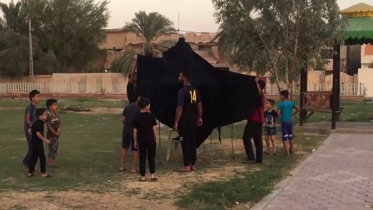 استعداد موكب انصار الزهراء لستقبال شهر محرم الحرام 1440