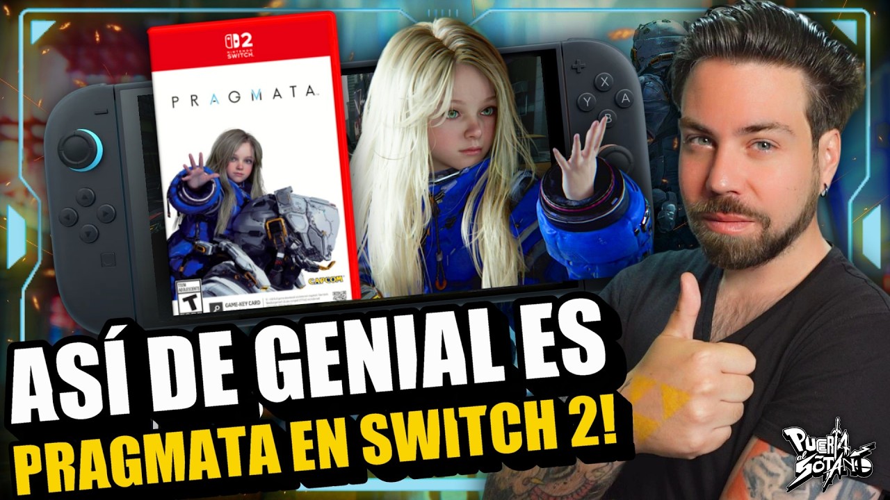 🔥Así de GENIAL es PRAGMATA en NINTENDO SWITCH 2! Un juego ÚNICO: La nueva JOYA DE CAPCOM! Gameplay