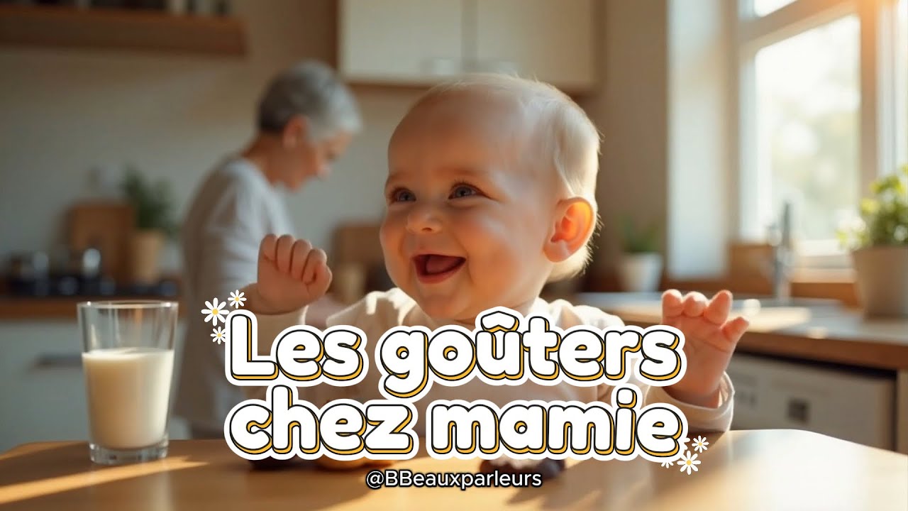 Les goûters chez mamie. Chanson d'enfant.