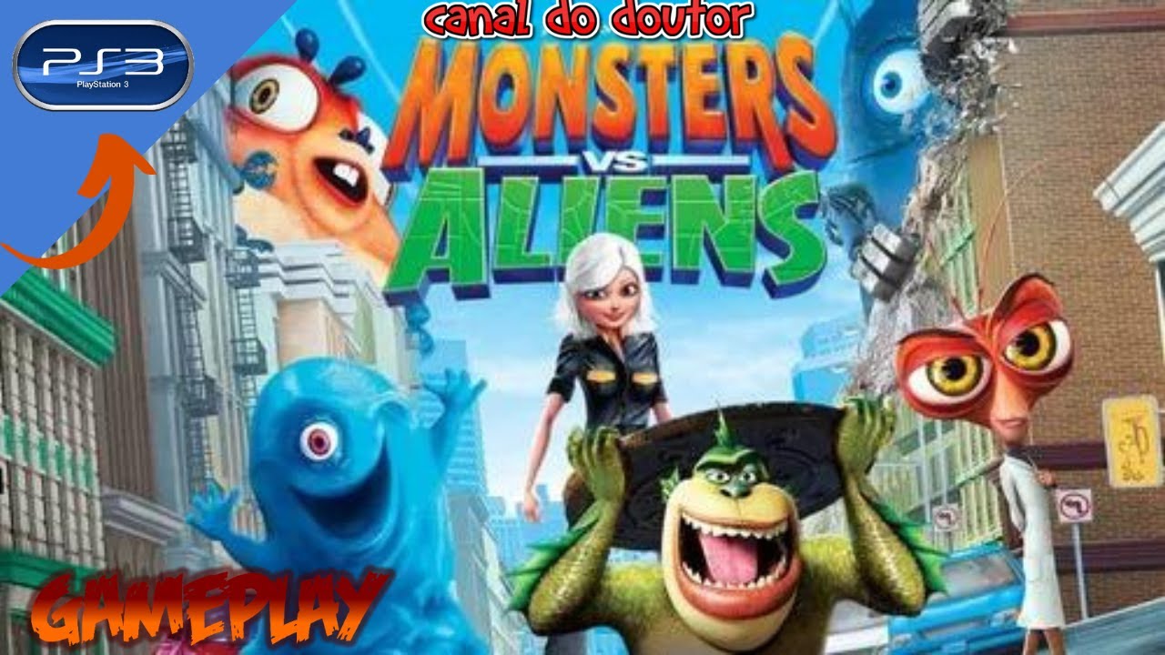Monstros vs Alienígenas - Monsters vs. Aliens - Ps3 #monstersvsaliens #dreamworks  #gameplay
