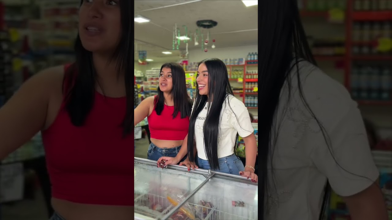 Vendían los helados de esta manera hasta que se cansaron de ellas.