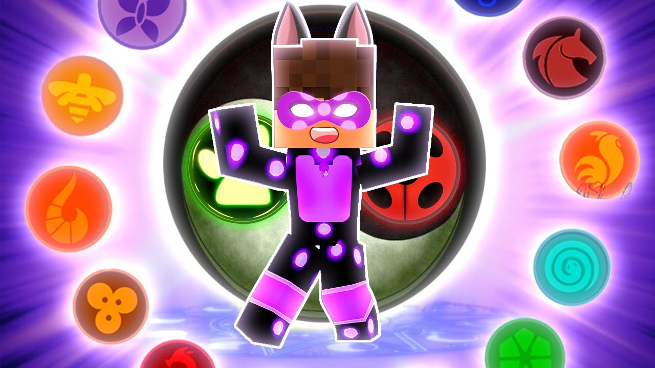 O filho da LADYBUG e do CAT NOIR fez a FUS&Atilde;O com TODOS OS MIRACULOUS no Minecraft &lsaquo; KED.DEK &rsaquo;