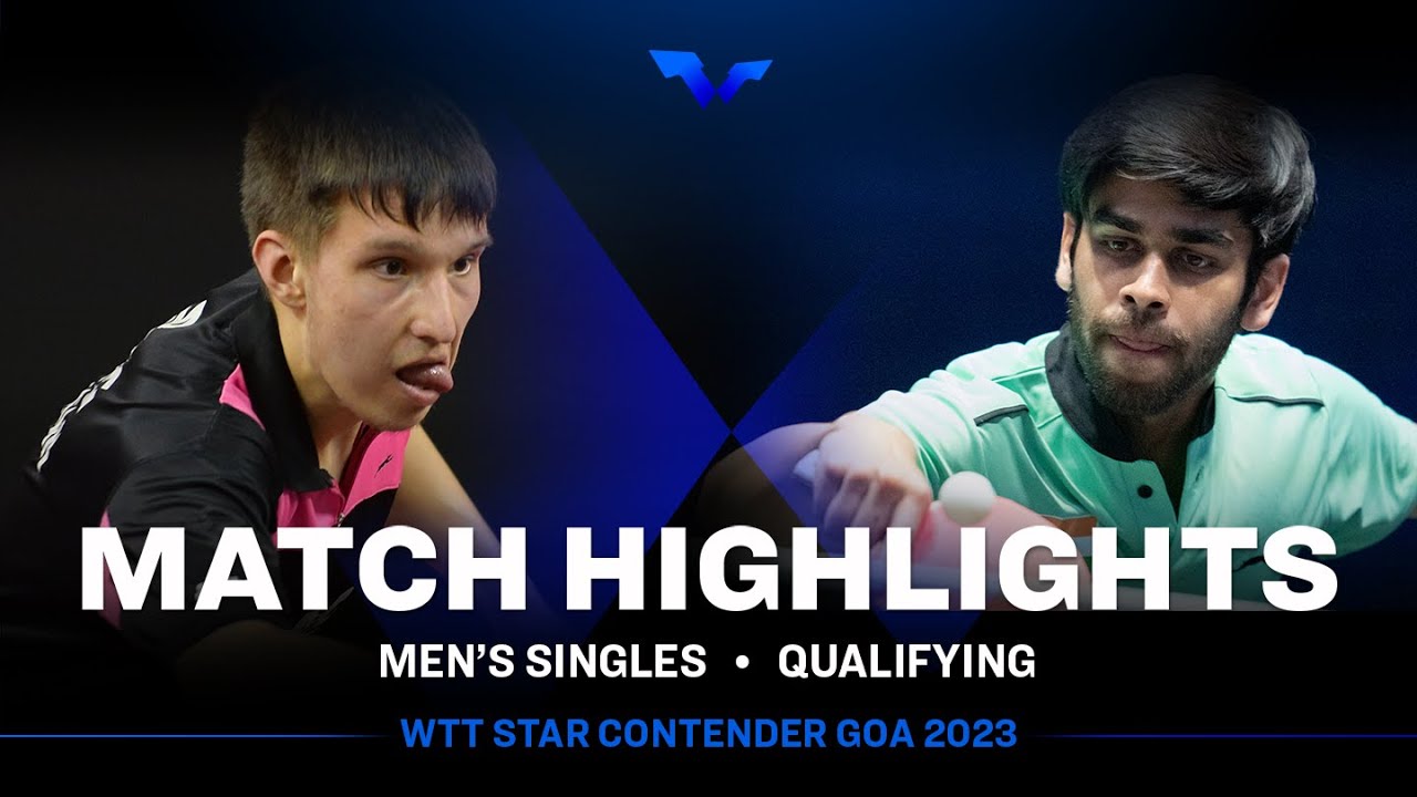 Daniels Kogans vs Shubh Goel | MS Qual | WTT Star Contender Goa 2023