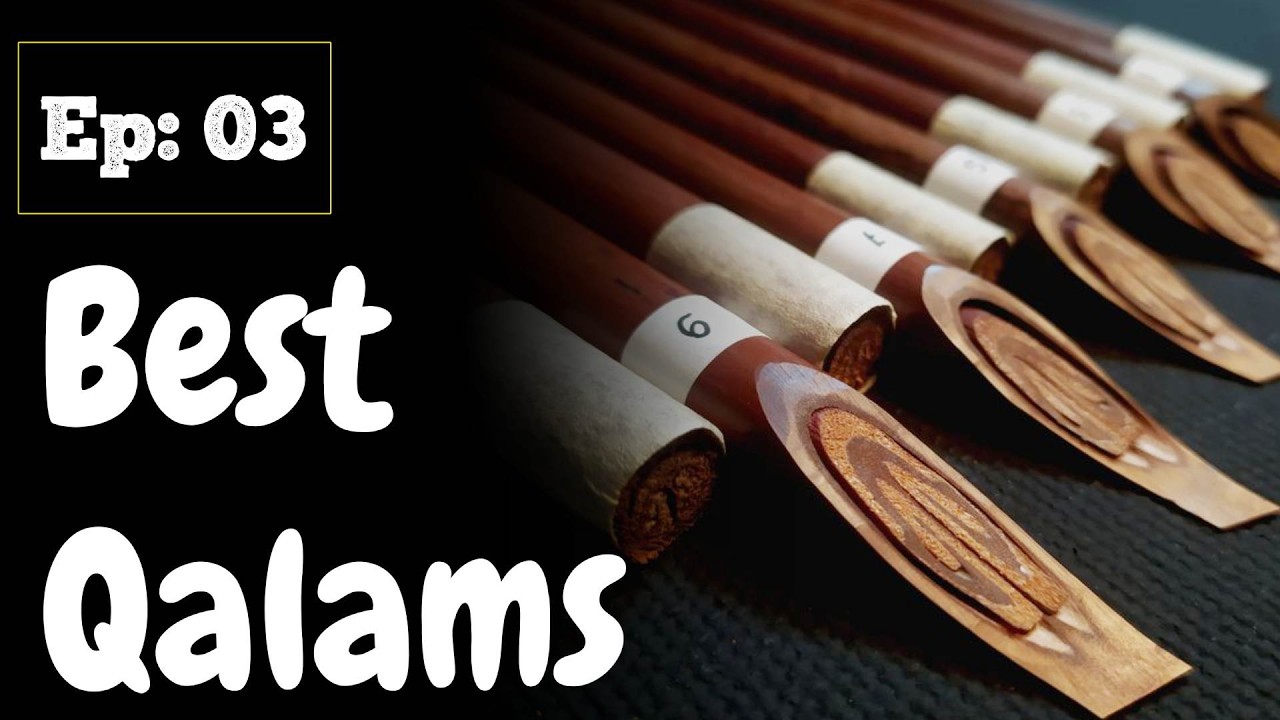 Types of Qalams for Arabic Calligraphy | Beginners ke Liye Best Calligraphy Pens #paintasticvalley