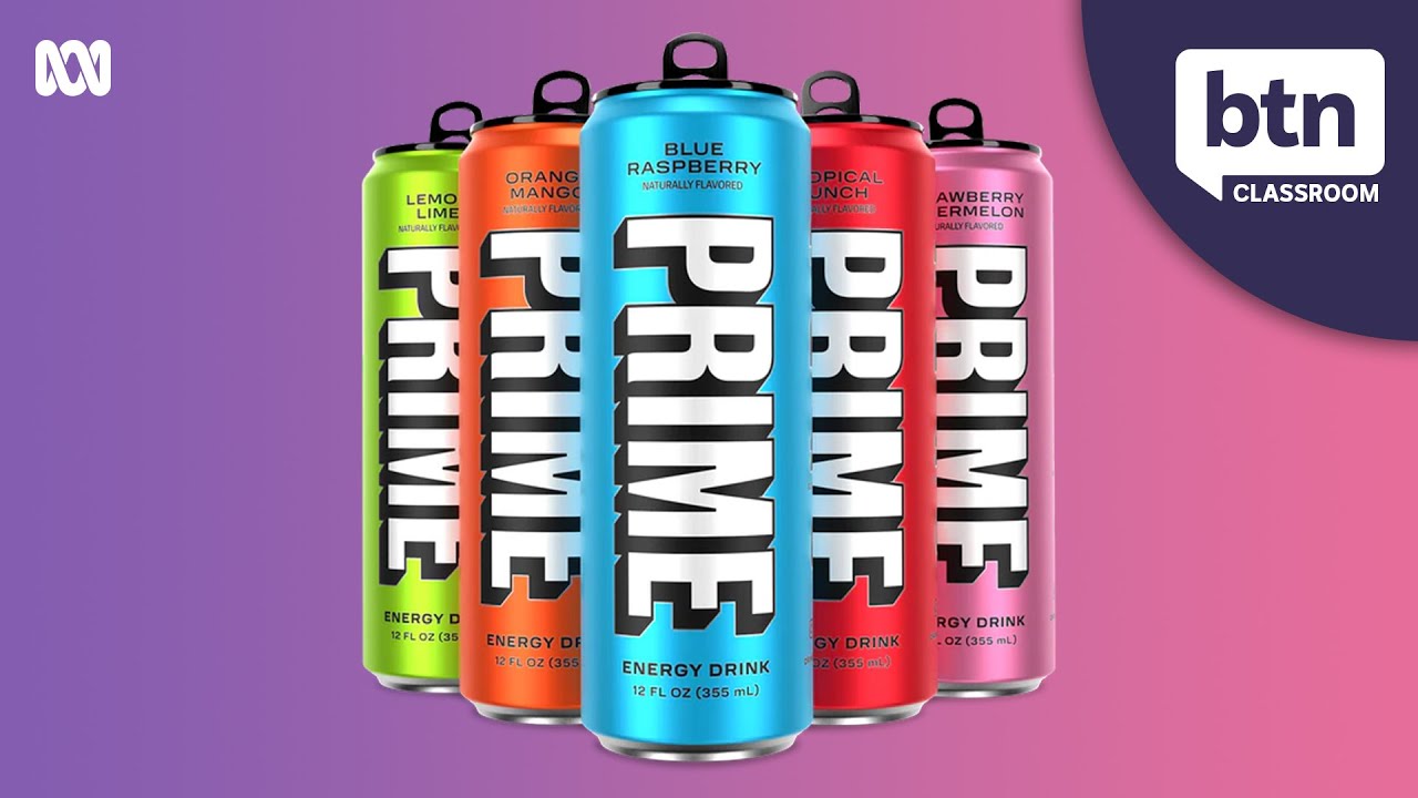Prime Energy Drinks, do they have too much caffeine? - Behind the News