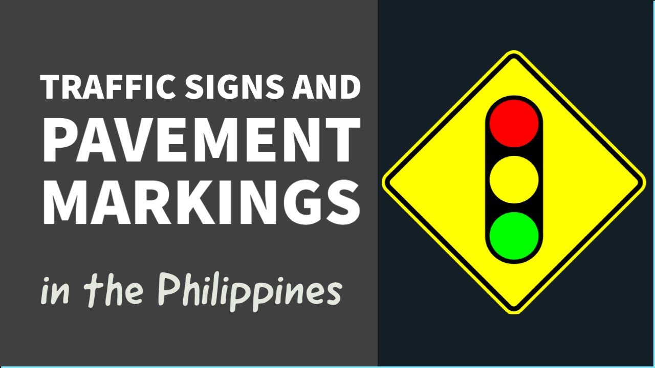 Traffic signs and pavement markings