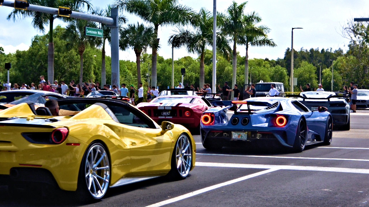 Supercar Saturdays Florida | Pullouts, Launches, & Full Sends!! September 2025